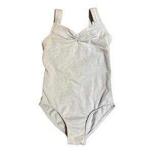 Wear Moi Faustine Leotard, sky blue, girls size 4/6 excellent condition